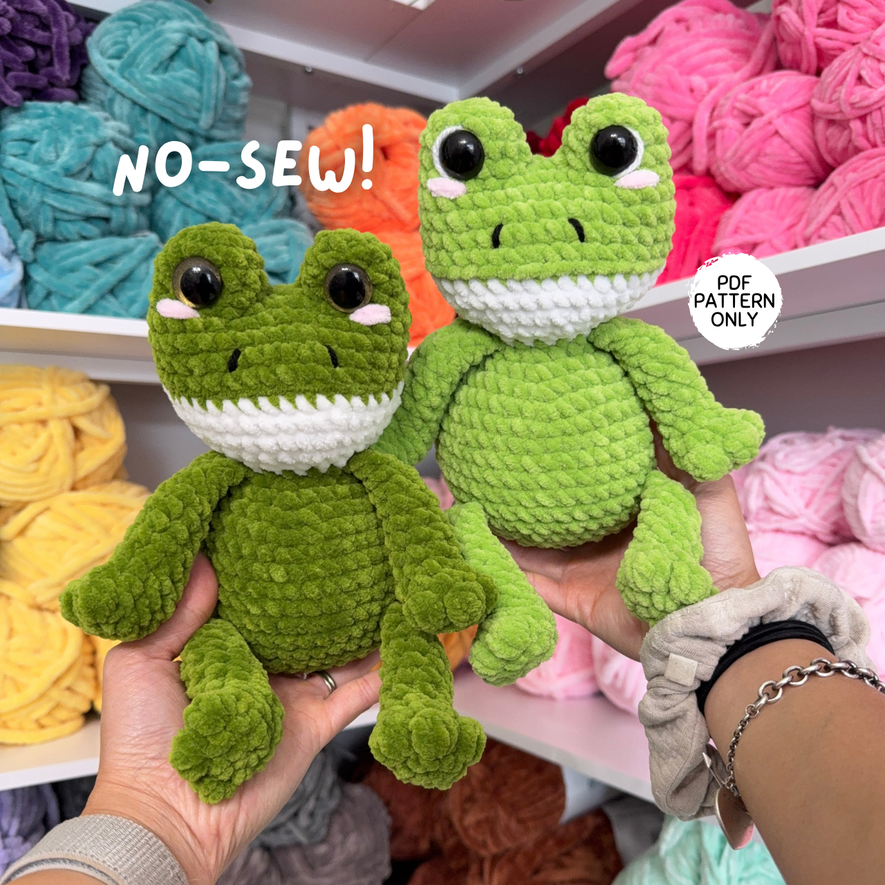 No Sew Frog Crochet Pattern