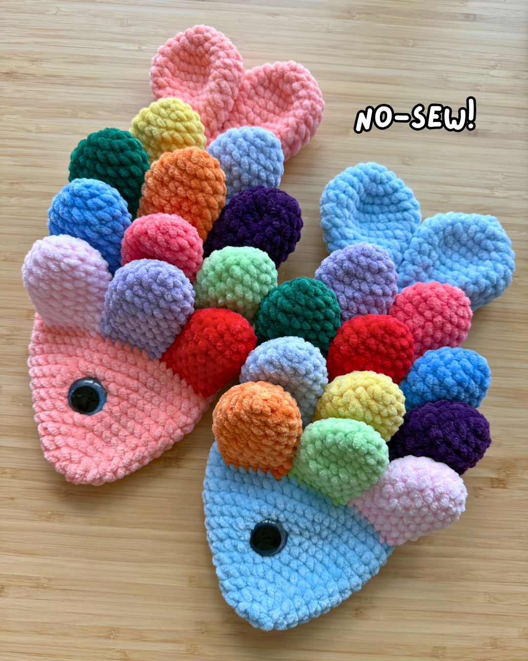 No Sew Fidget Fish