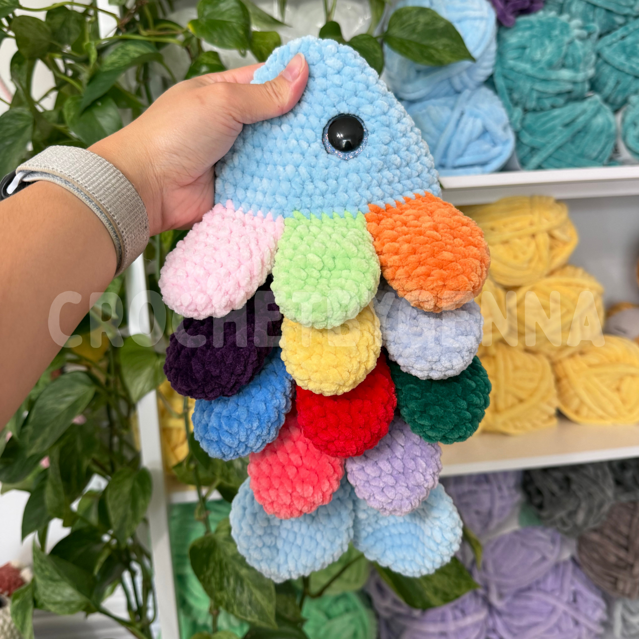 No Sew Fidget Fish