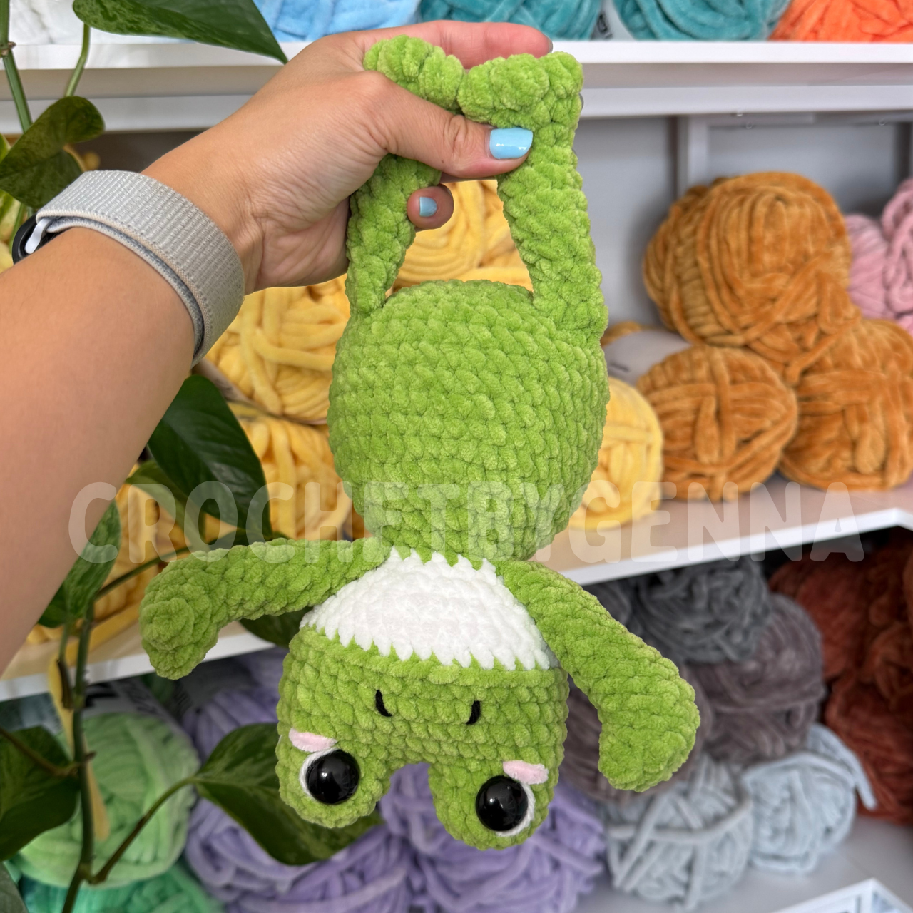 No Sew Frog Crochet Pattern