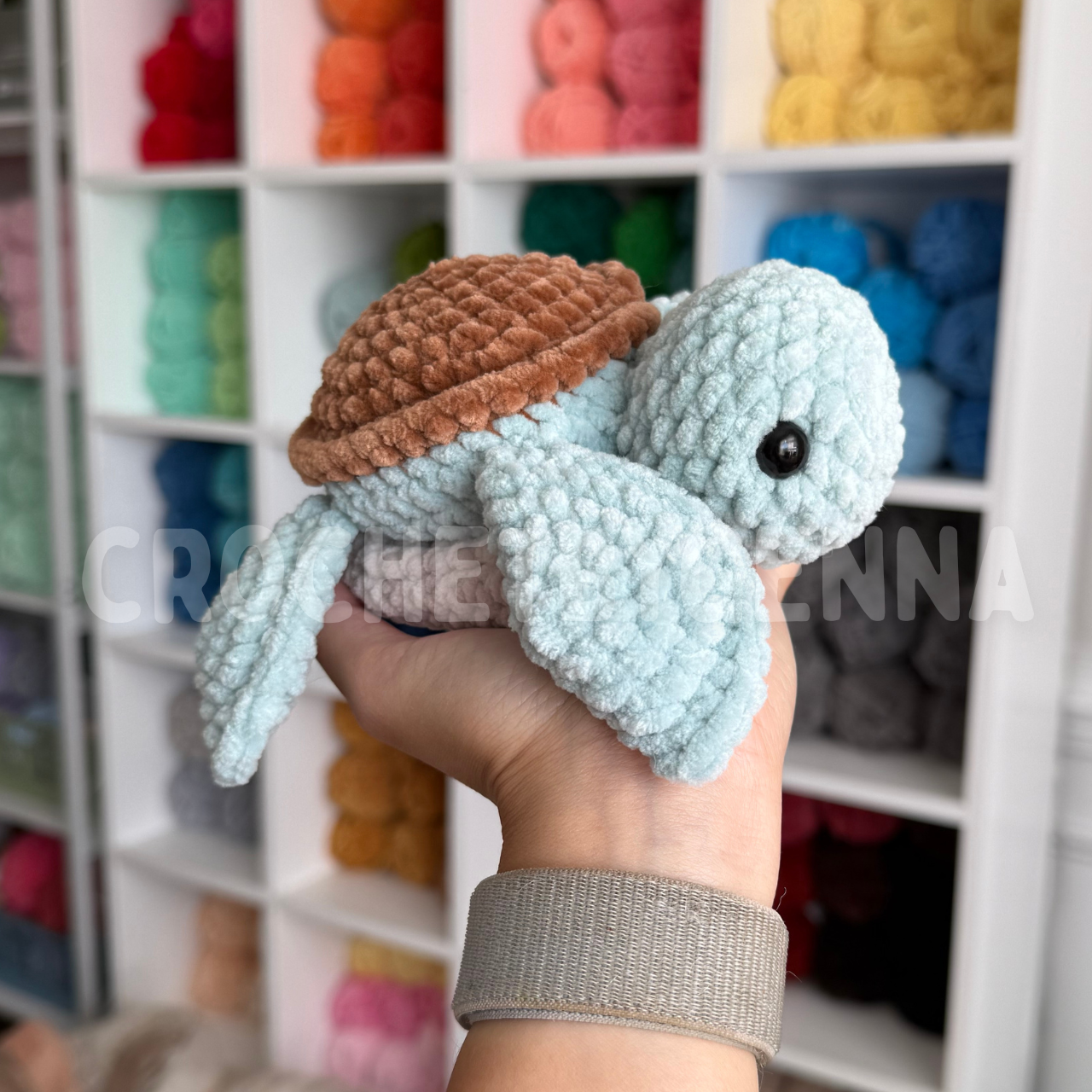 No Sew Hatching Turtle Pattern