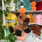 Sitting Capybara Crochet Pattern