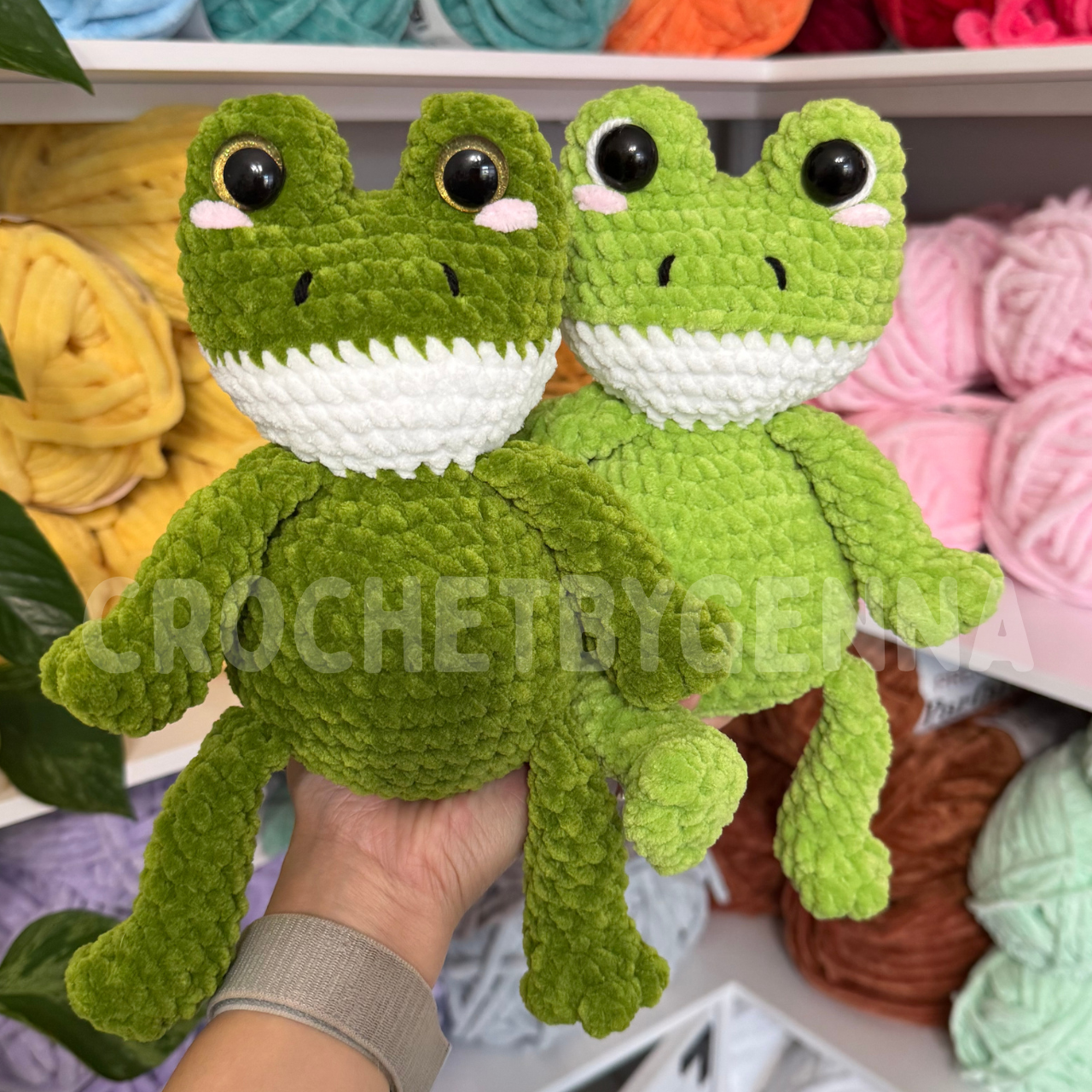 No Sew Frog Crochet Pattern