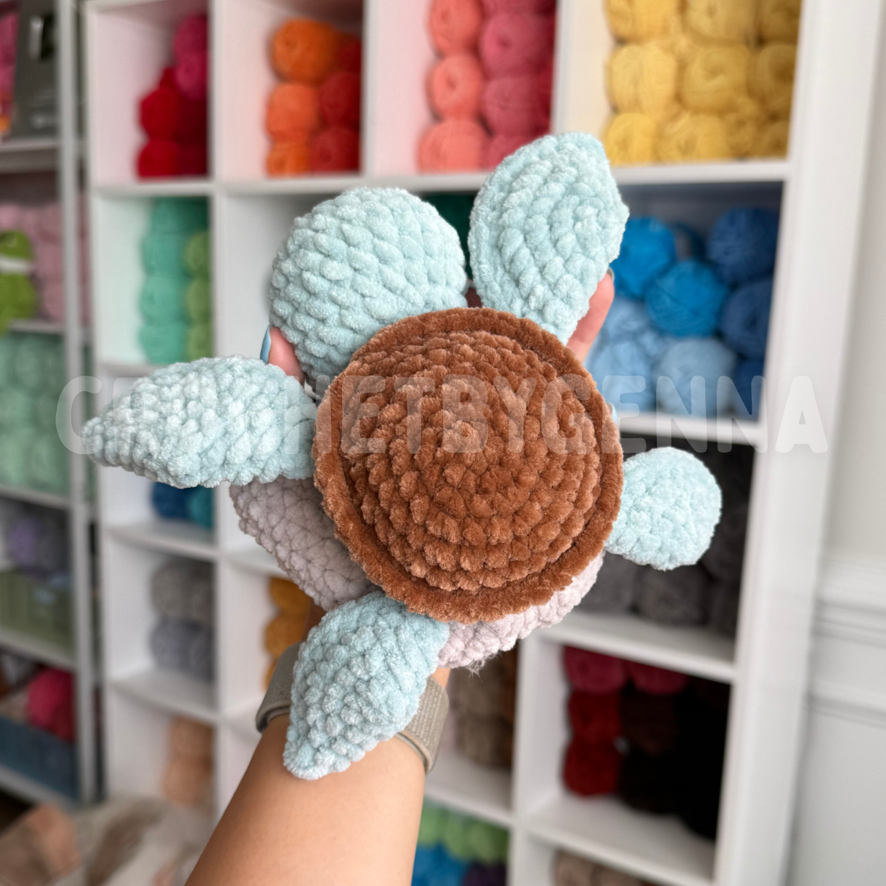 No Sew Hatching Turtle Pattern