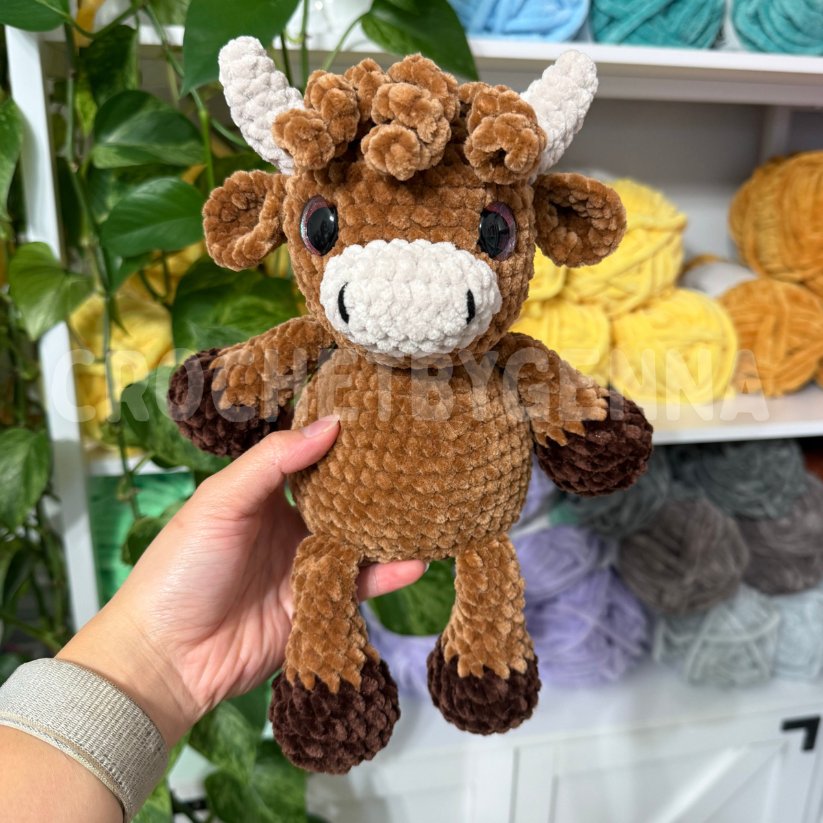 2-in-1 Squishy Cow Crochet Pattern