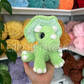 Mini Sitting Triceratops Crochet Pattern
