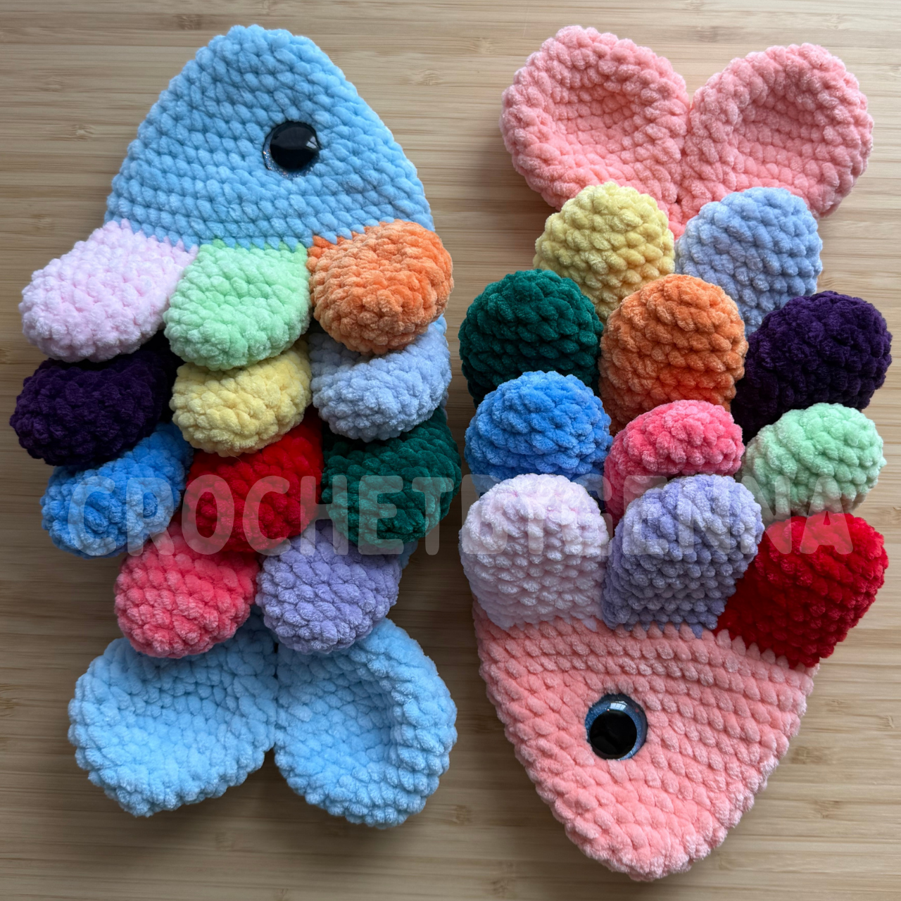 No Sew Fidget Fish