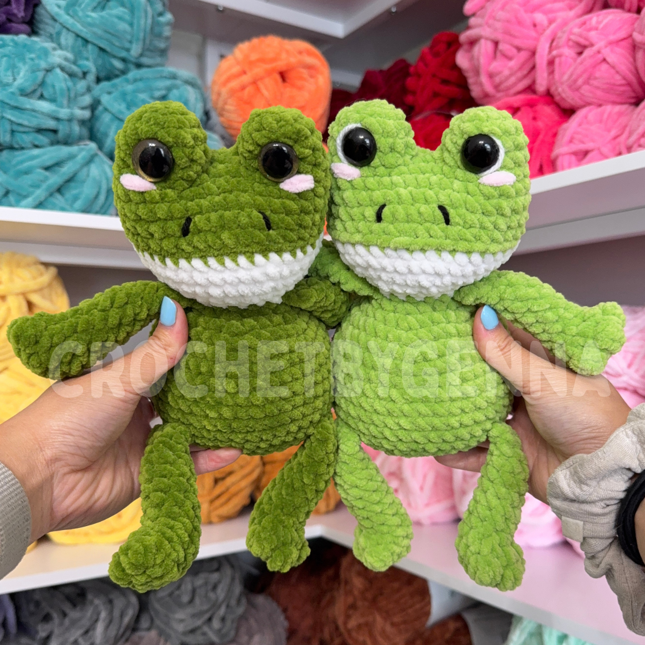 No Sew Frog Crochet Pattern
