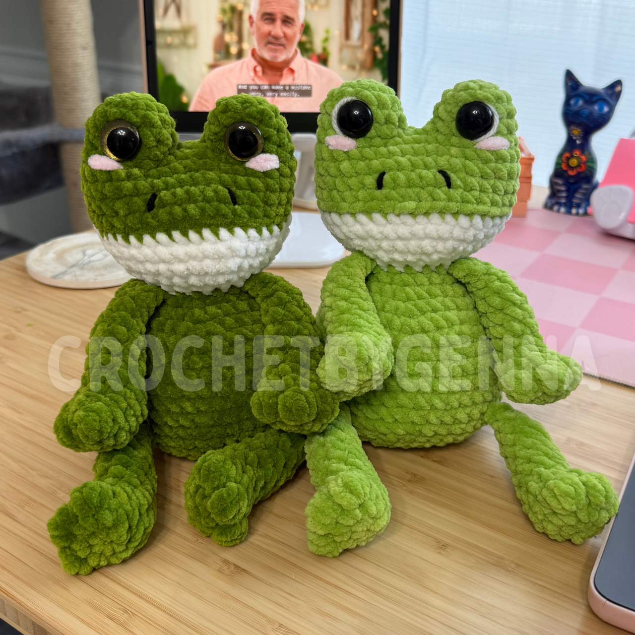 No Sew Frog Crochet Pattern