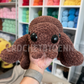 Low Sew Jumping Spider Crochet Pattern