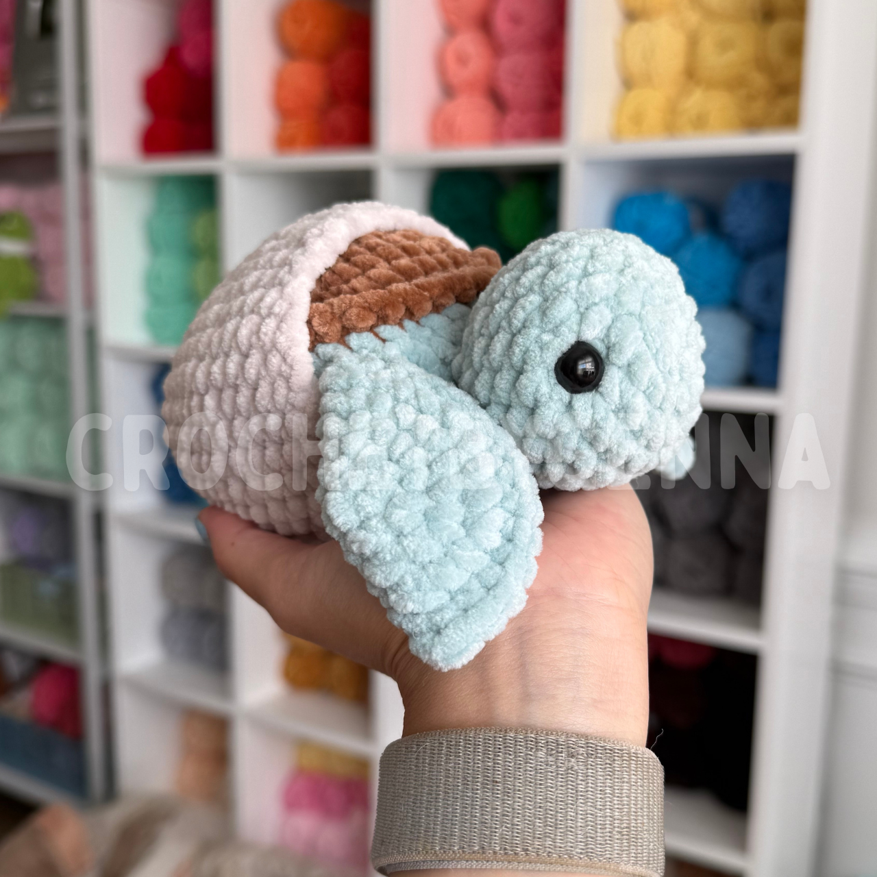 No Sew Hatching Turtle Pattern