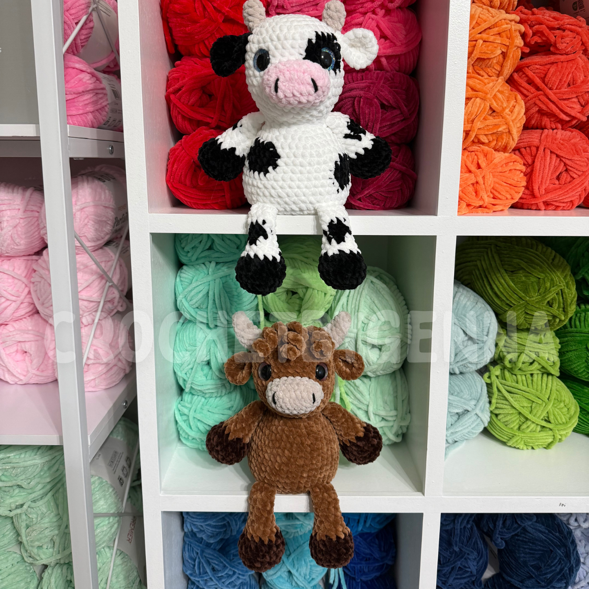 2-in-1 Squishy Cow Crochet Pattern