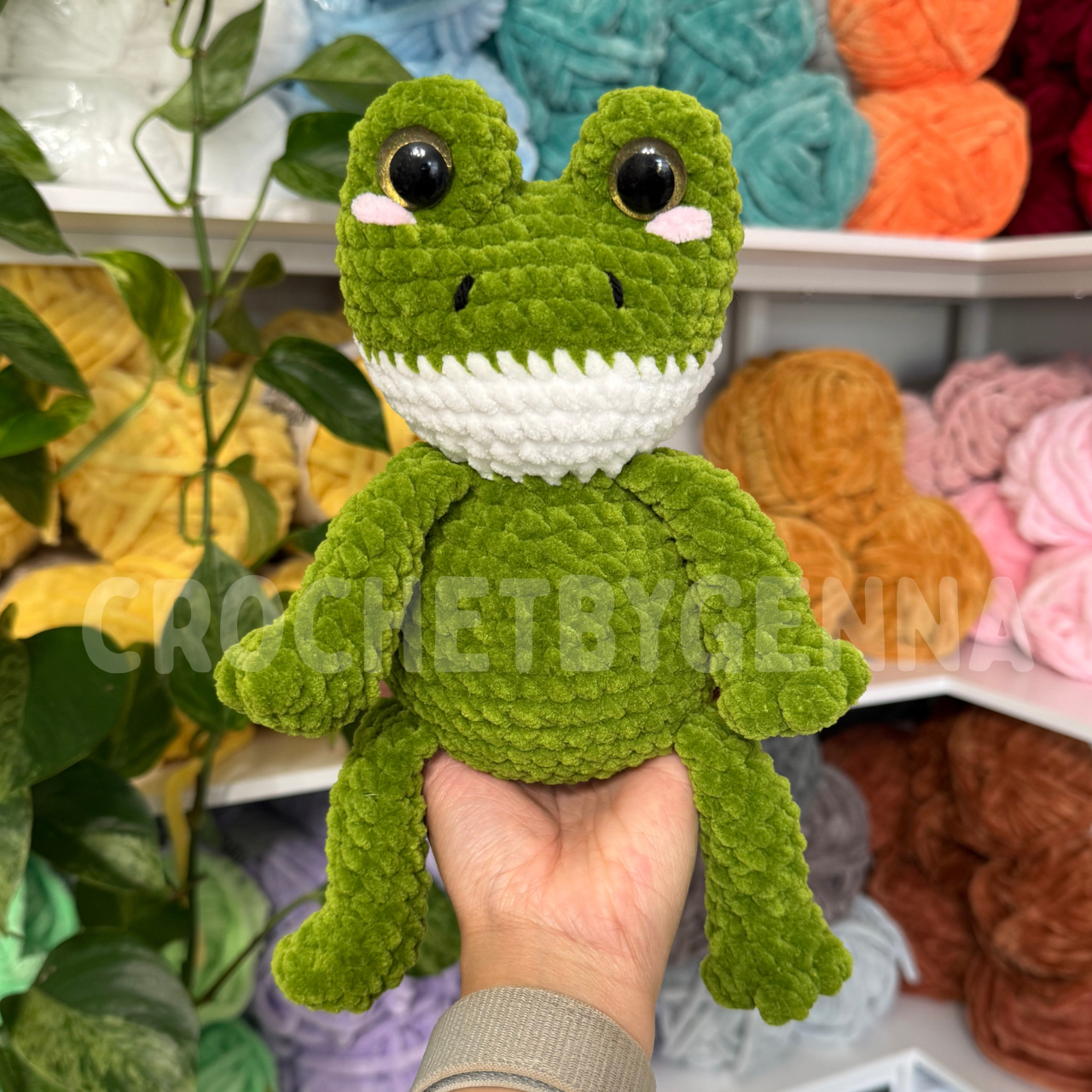 No Sew Frog Crochet Pattern