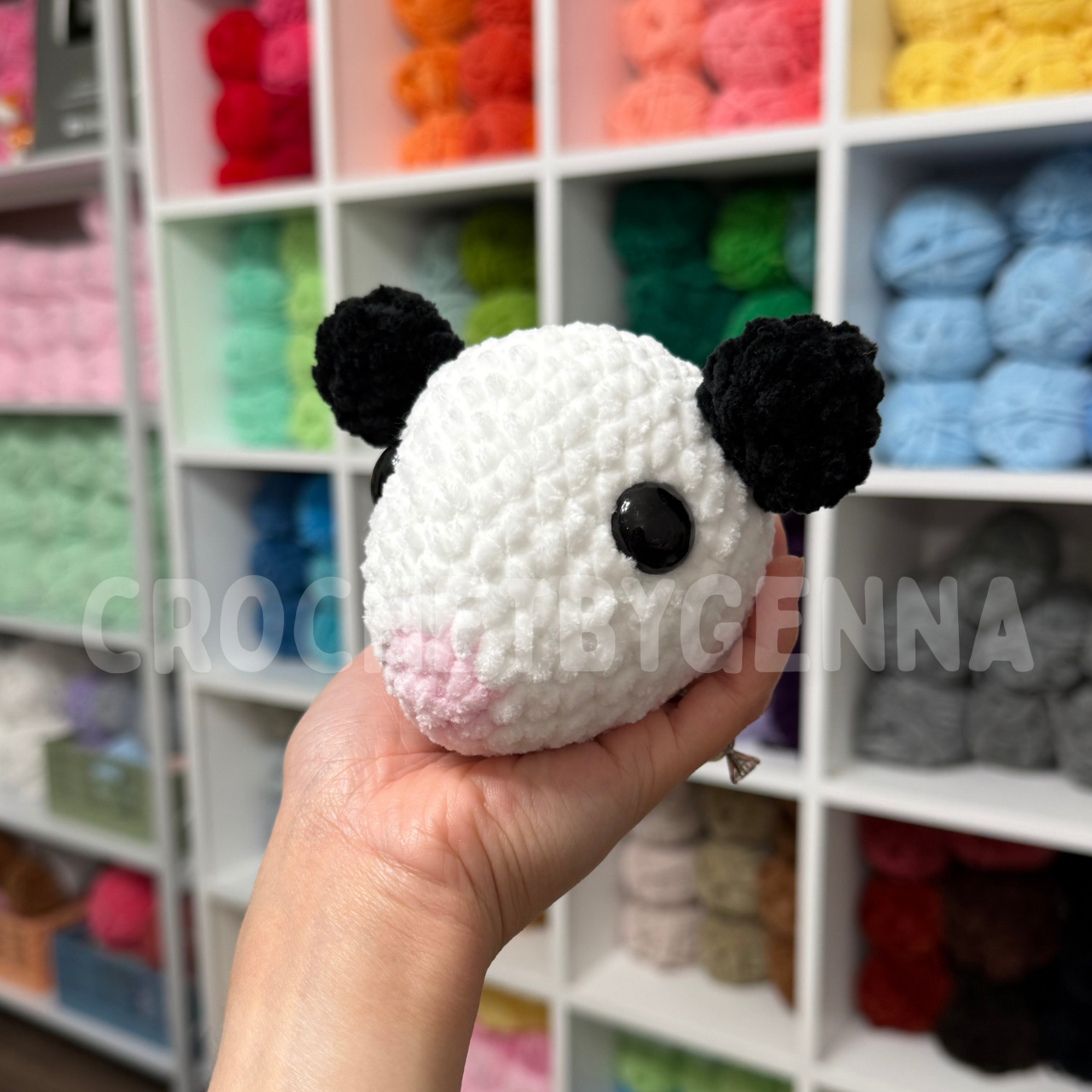 Sitting Opossum Crochet Pattern