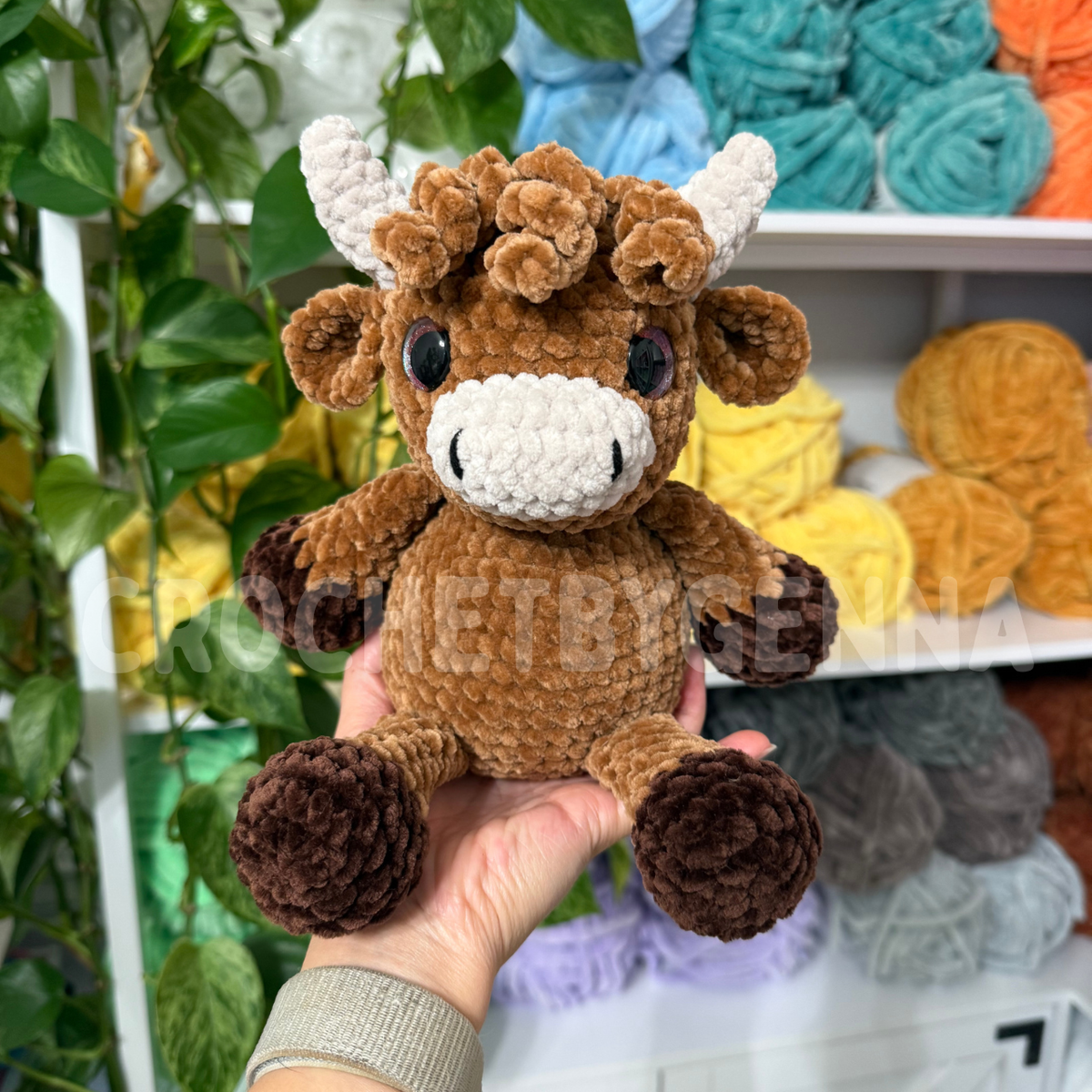 2-in-1 Squishy Cow Crochet Pattern