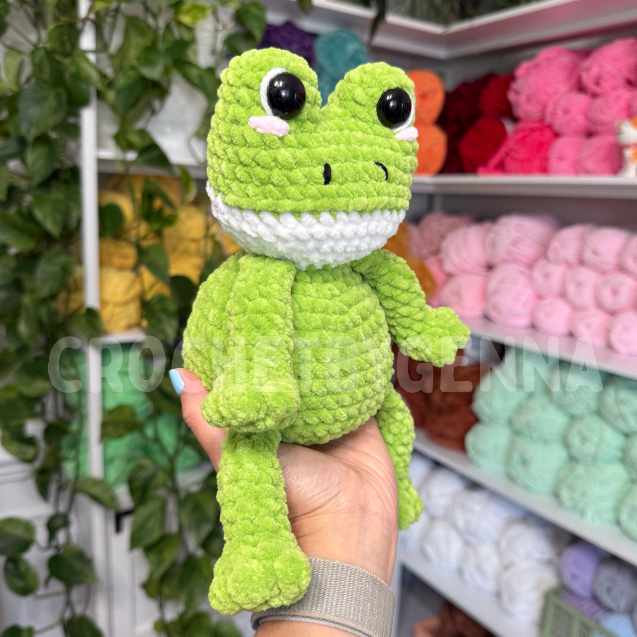 No Sew Frog Crochet Pattern