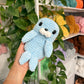 Weighted Squishy Seal Plushie - Blue