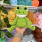 Weighted Squishy Frog Plushie - Light Green