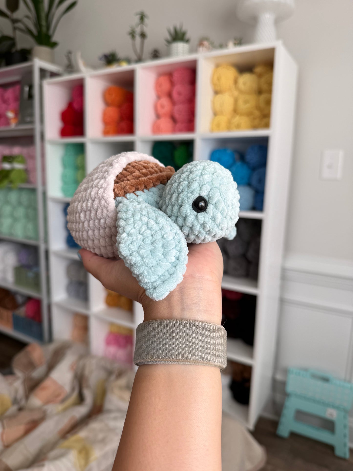 Hatching Turtle Plushie