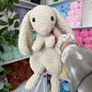 Jumbo Beige Bunny Snuggler Plushie