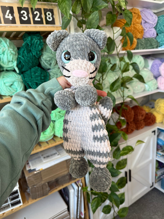 Striped Cat Snuggler Plushie