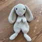 Jumbo Beige Bunny Snuggler Plushie