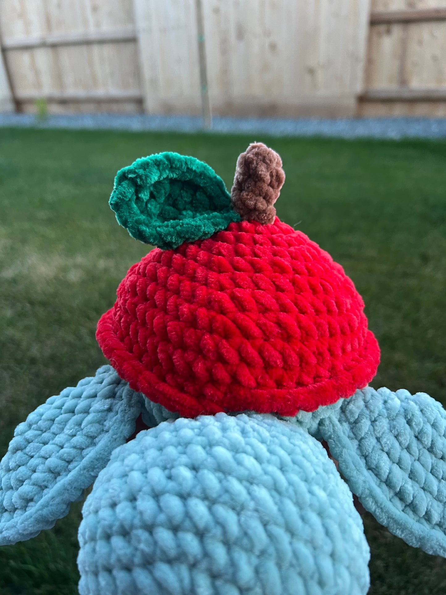 Crochet Apple Turtle Pattern