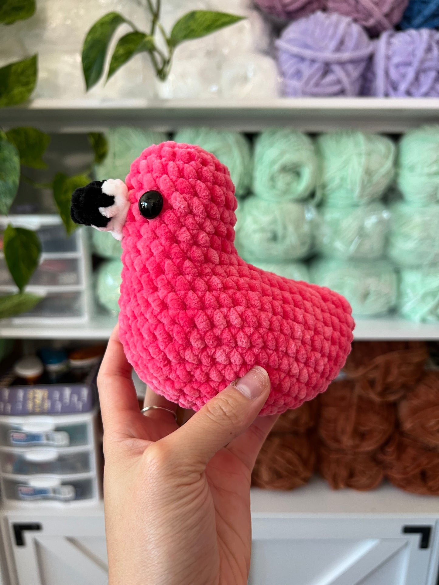 Flamingo - Mini Loaf Bird