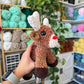 Sitting Reindeer Crochet Pattern