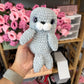 Weighted Squishy Seal Plushie - Grey