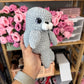 Weighted Squishy Seal Plushie - Grey