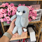 Weighted Squishy Seal Plushie - Grey