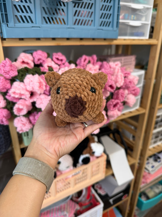 Mini Wombat Plushie