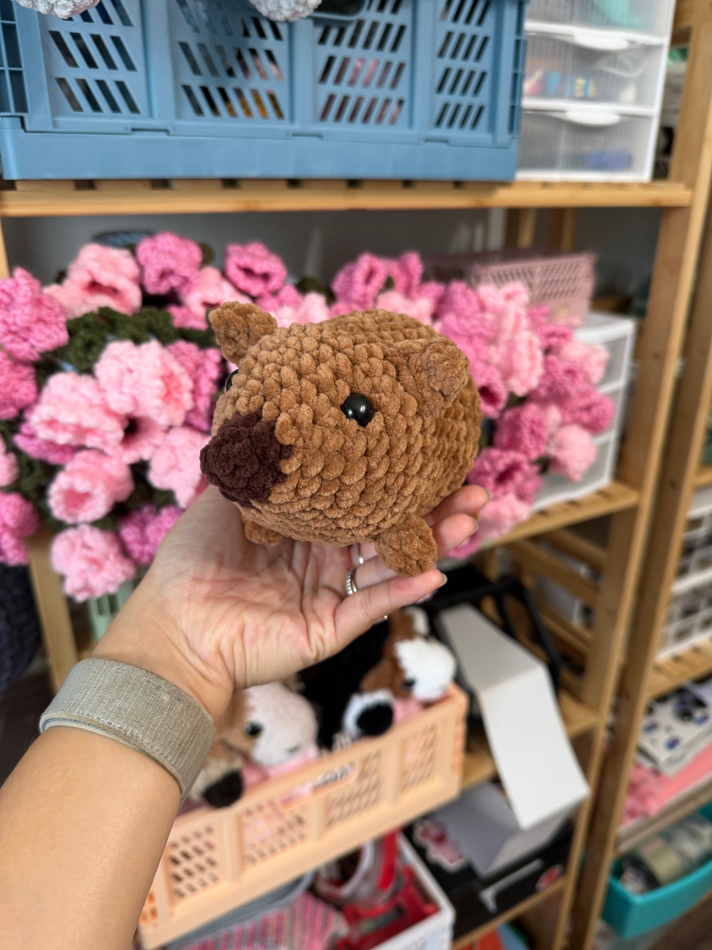 Mini Wombat Plushie