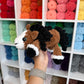 Mini Floppy Horse Plushie - Brown/White