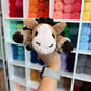 Mini Floppy Horse Plushie - Tan/Brown