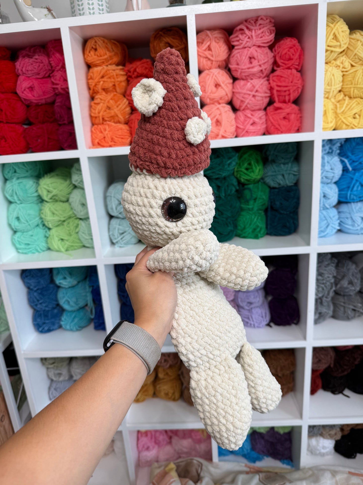 Mushroom Boy Snuggler Plushie