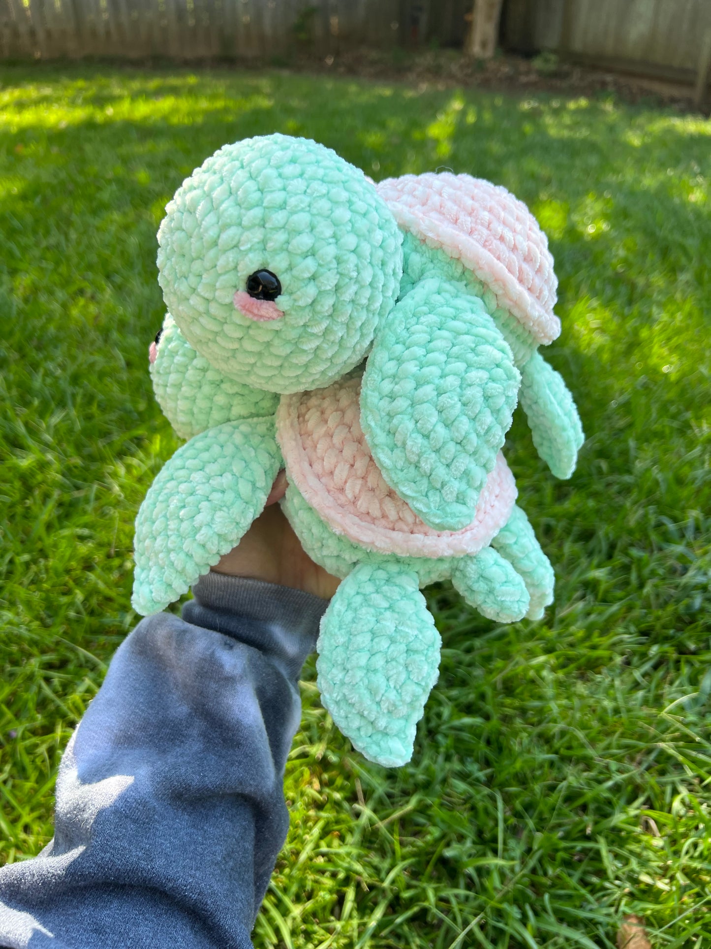 Regular & Jumbo Size Turtle Crochet Pattern