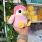 Pink Penguin Plushie