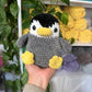 Grey Penguin Plushie