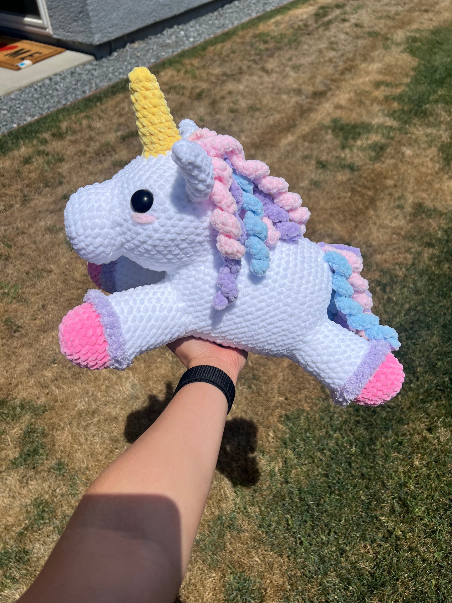 2-in-1 Jumbo Unicorn & Pegasus Crochet Pattern