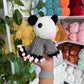 Sitting Opossum Plushie (Parfait)