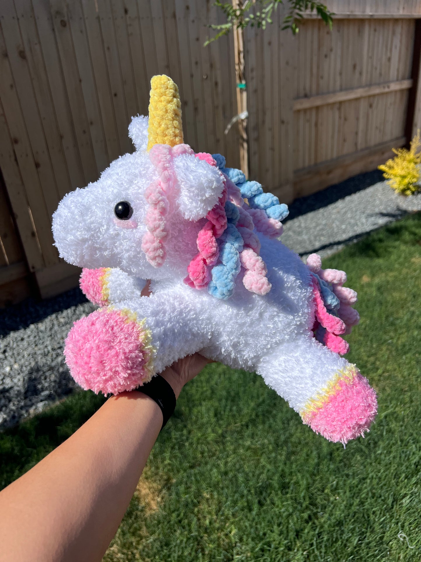 2-in-1 Jumbo Unicorn & Pegasus Crochet Pattern