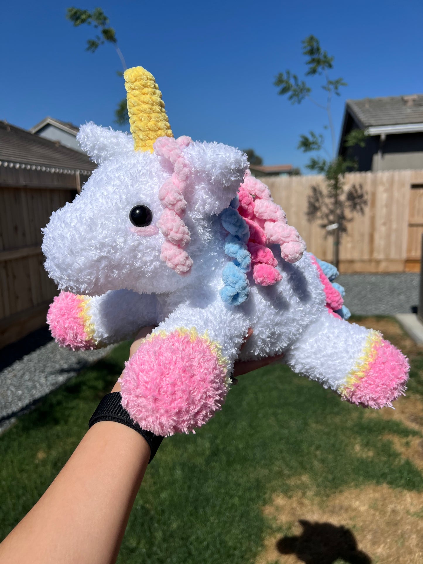 2-in-1 Jumbo Unicorn & Pegasus Crochet Pattern