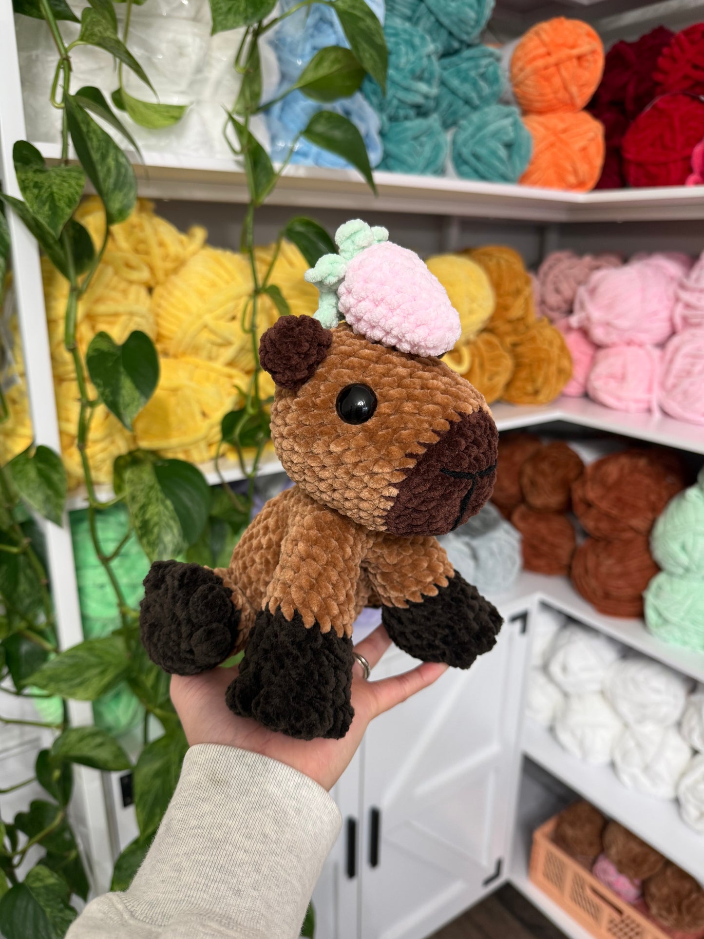 Sitting Capybara Plushie