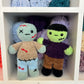 2-in-1 No Sew Frankenstein & Zombie Crochet Pattern
