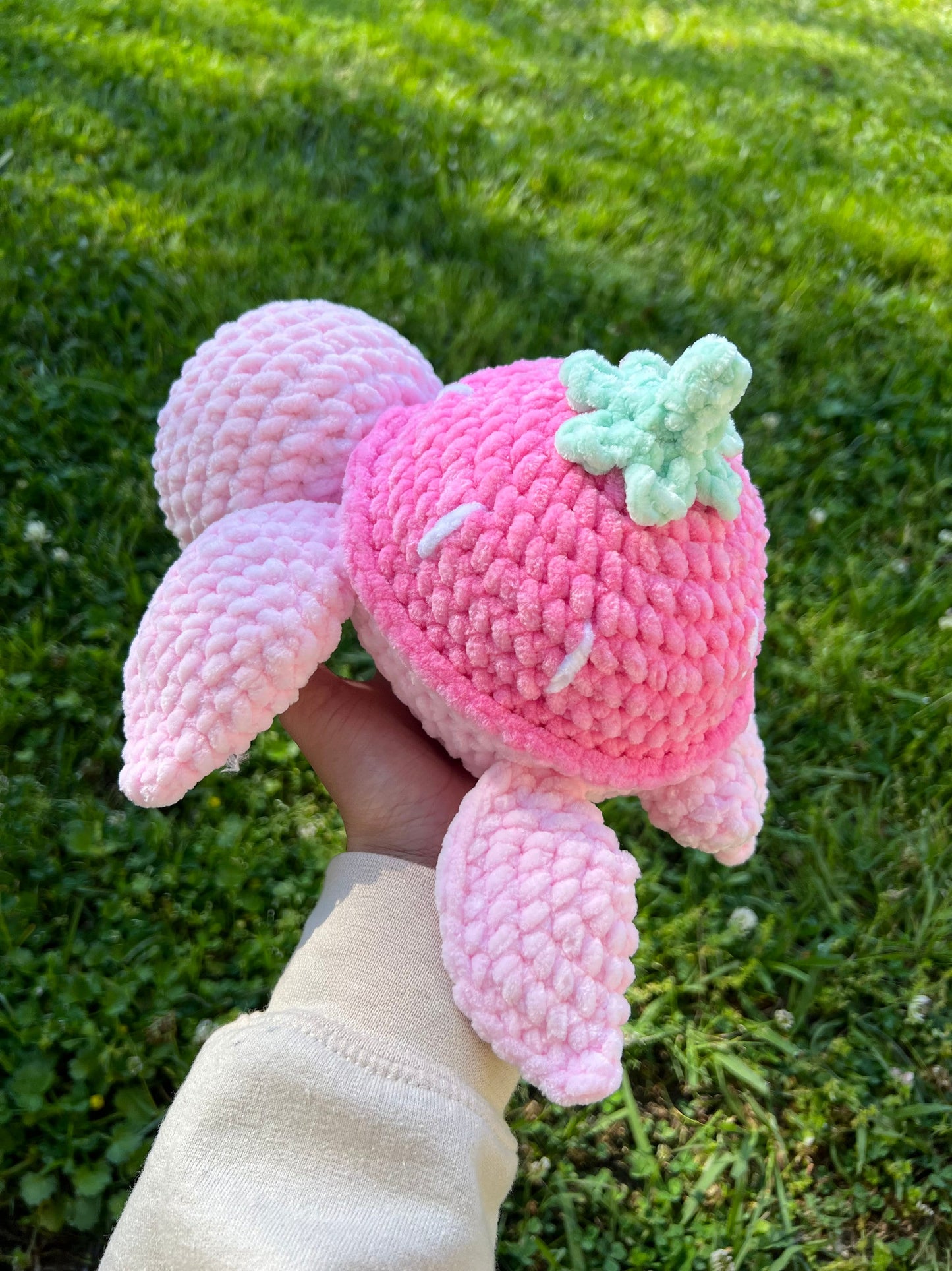 Strawberry Turtle Crochet Pattern