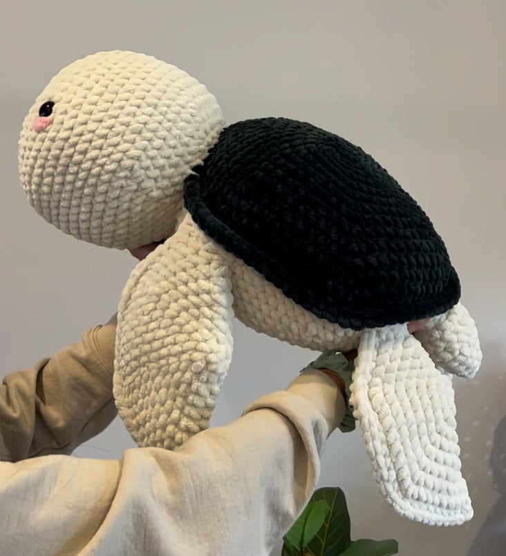 Human Size Jumbo Turtle Crochet Pattern