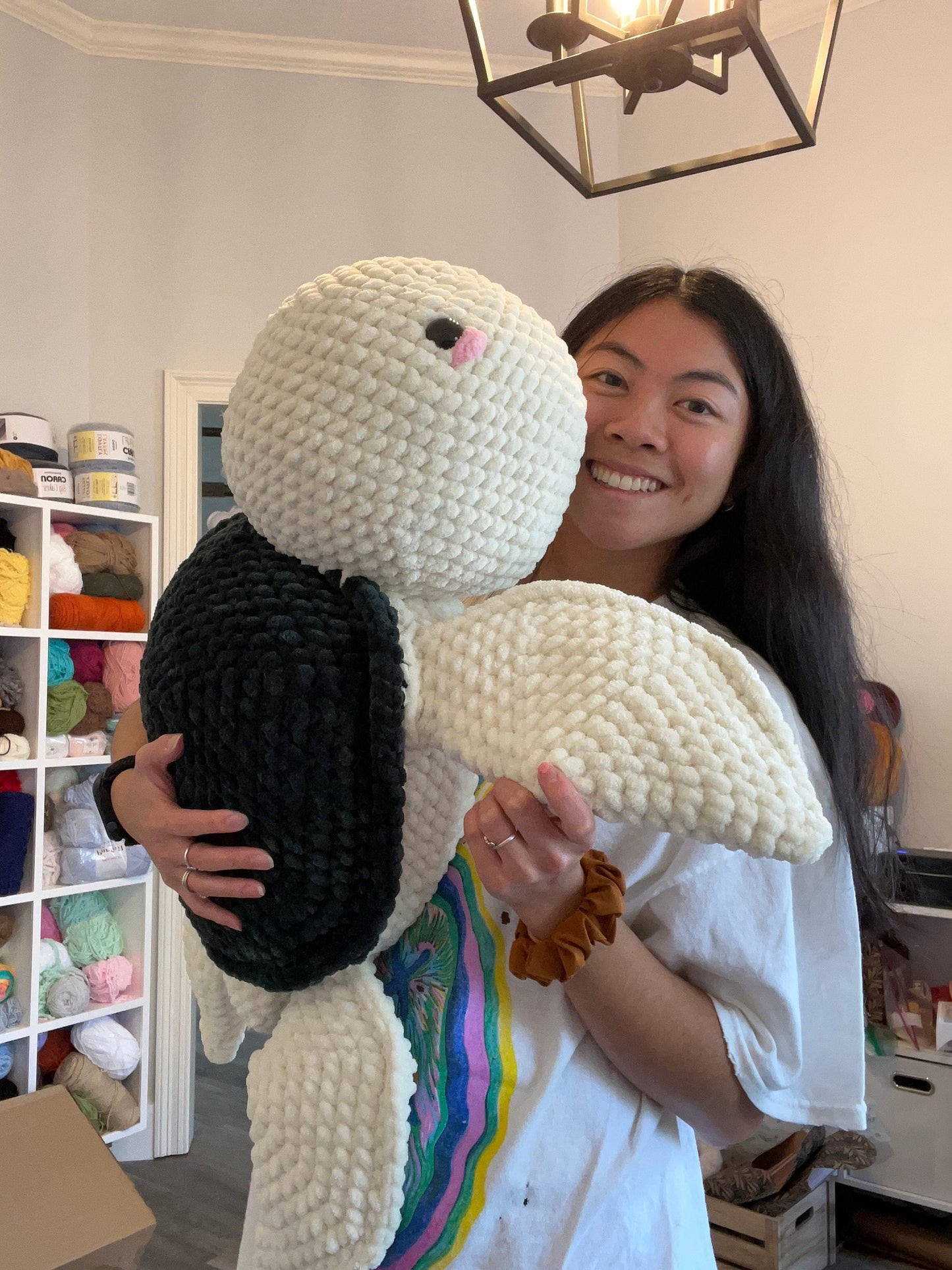 Human Size Jumbo Turtle Crochet Pattern