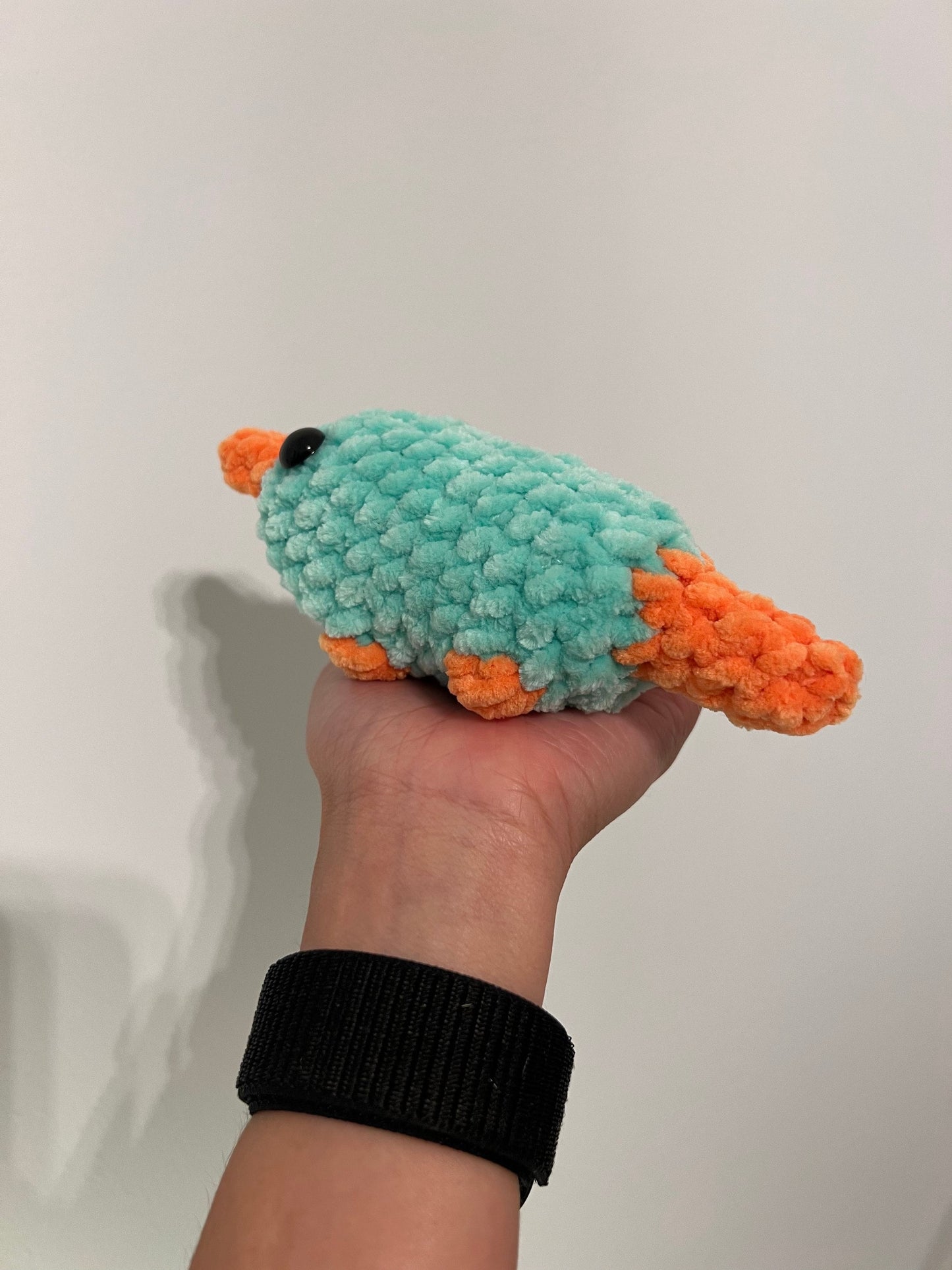 No Sew Mini Platypus with Hat Crochet Pattern